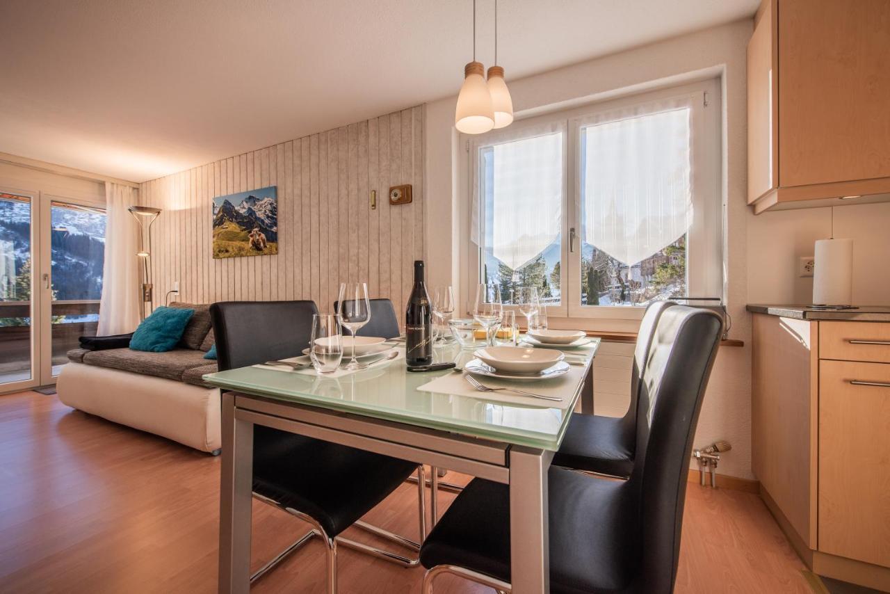 Atemberaubende Sicht Auf Eiger Nordwand Apartment กรินเดลวัลด์ ภายนอก รูปภาพ